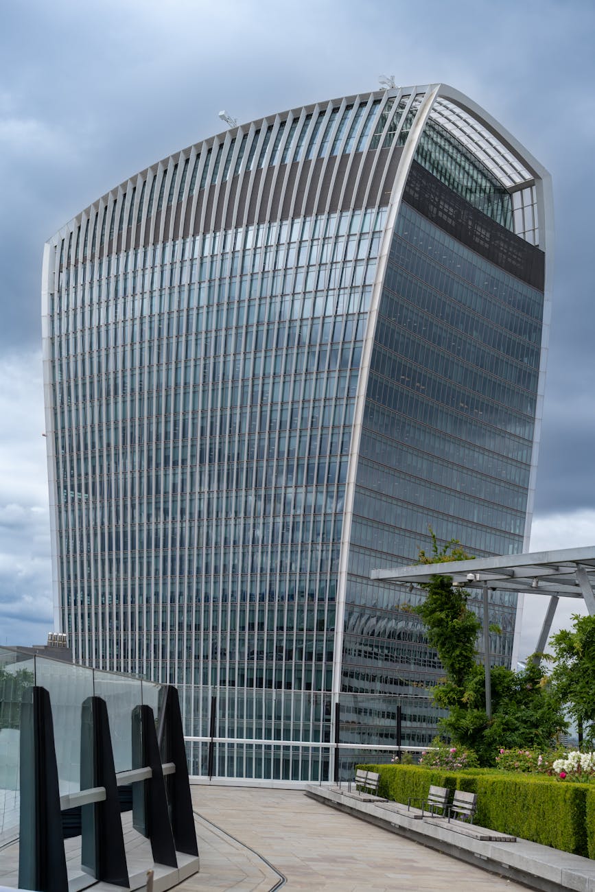 The Sky Garden Walkie Talkie Skyscraper in London